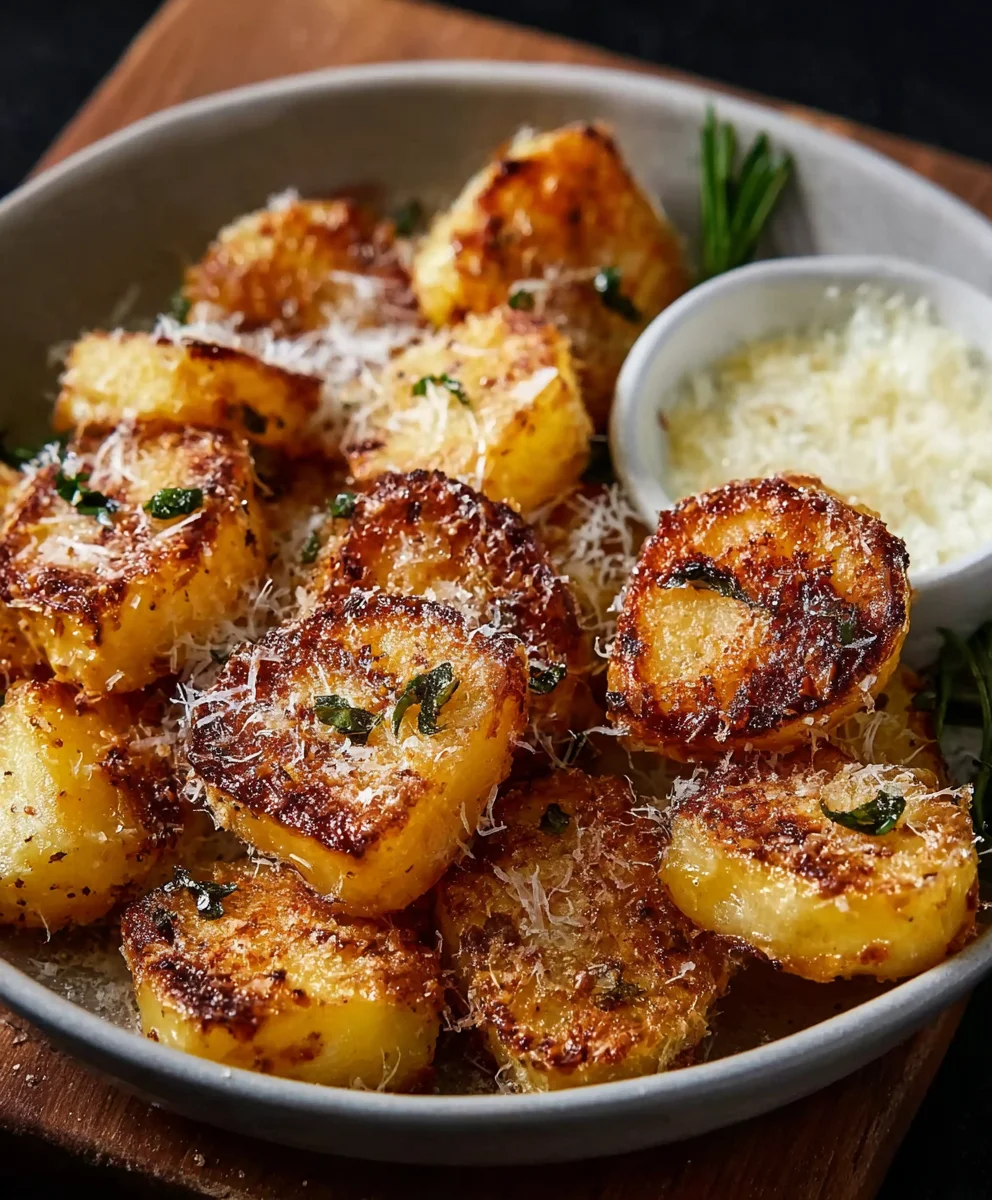 Parmesan-Kartoffeln: Knusprig & Einfach Rezept