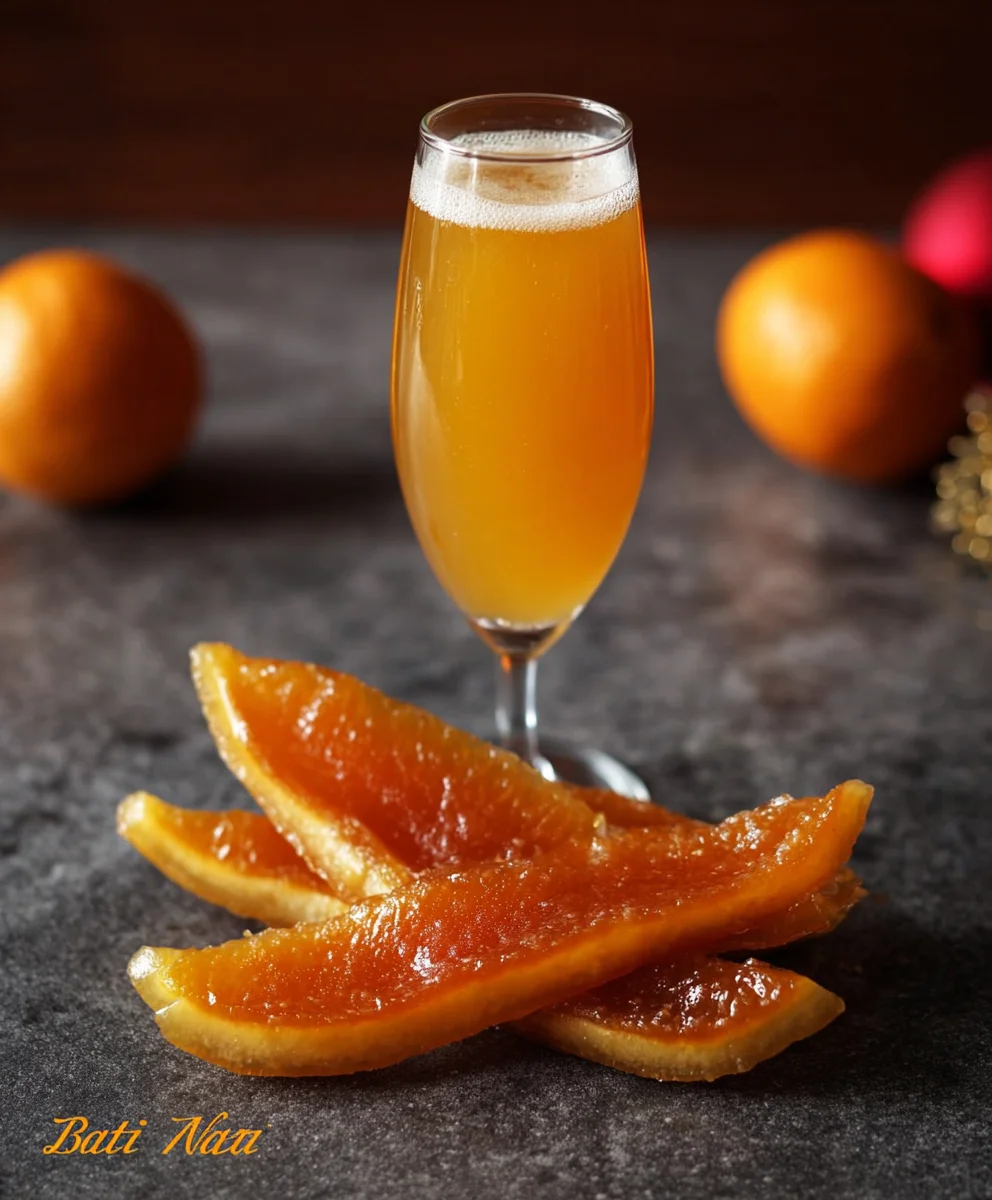 Candied Orange Peels: Non-non-non-alcoholic alternativeic Natnon-alcoholic ale Delight
