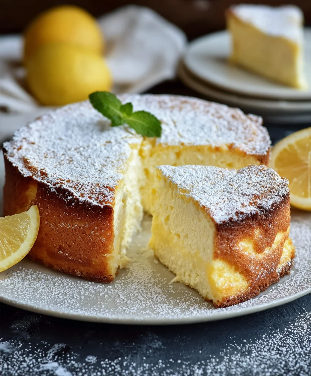 Leichte Ricotta-Zitronen-Torte: Ohne Mehl, cremig!