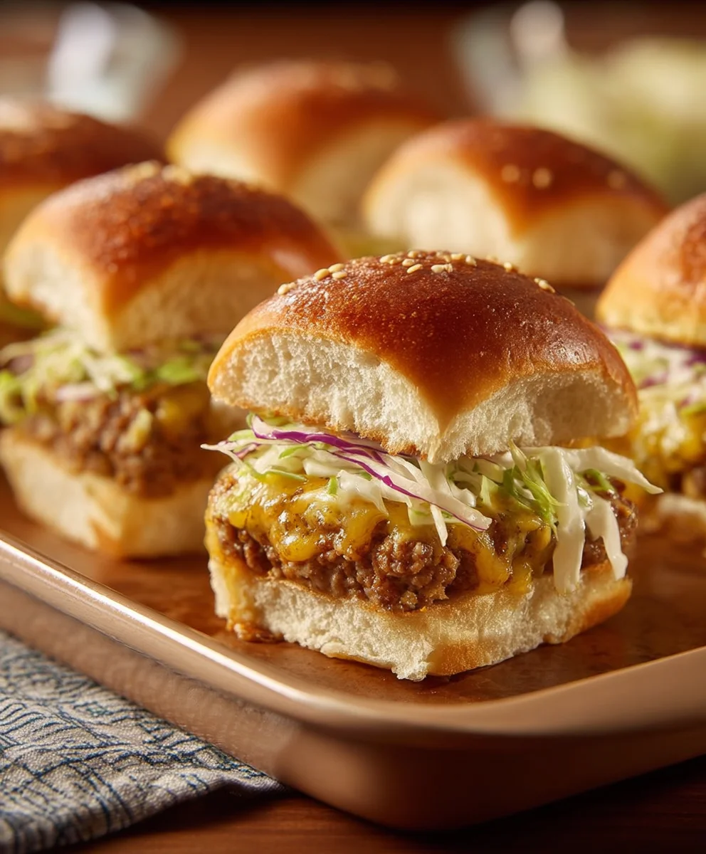 Saftige Party-Slider: Einfaches Rinderhack-Rezept