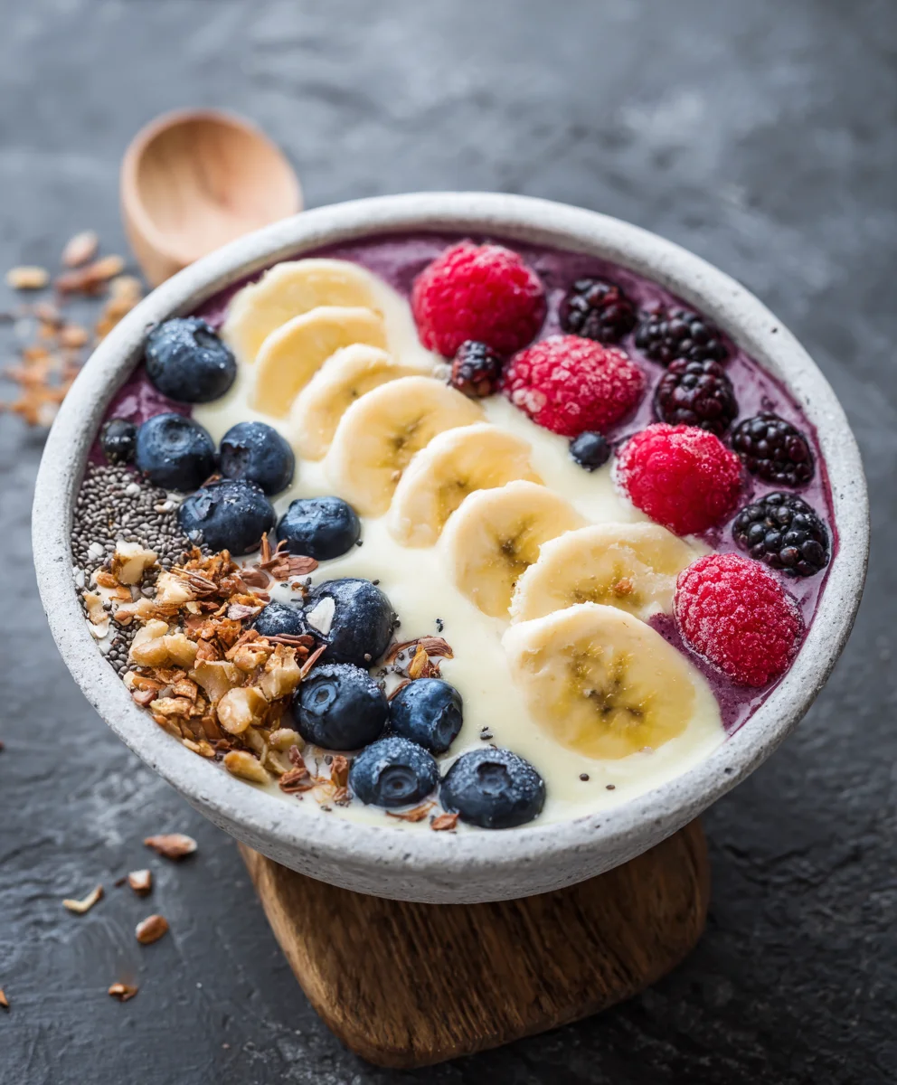 Leckerer Breakfast Smoothie Bowl: Einfach & Gesund