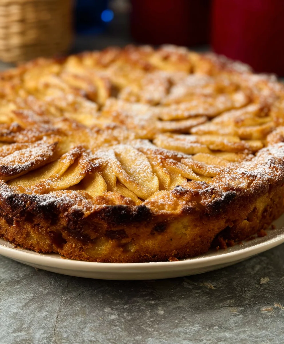 Einfacher Apfelkuchen: Kein Rühren! Rezept (Video)