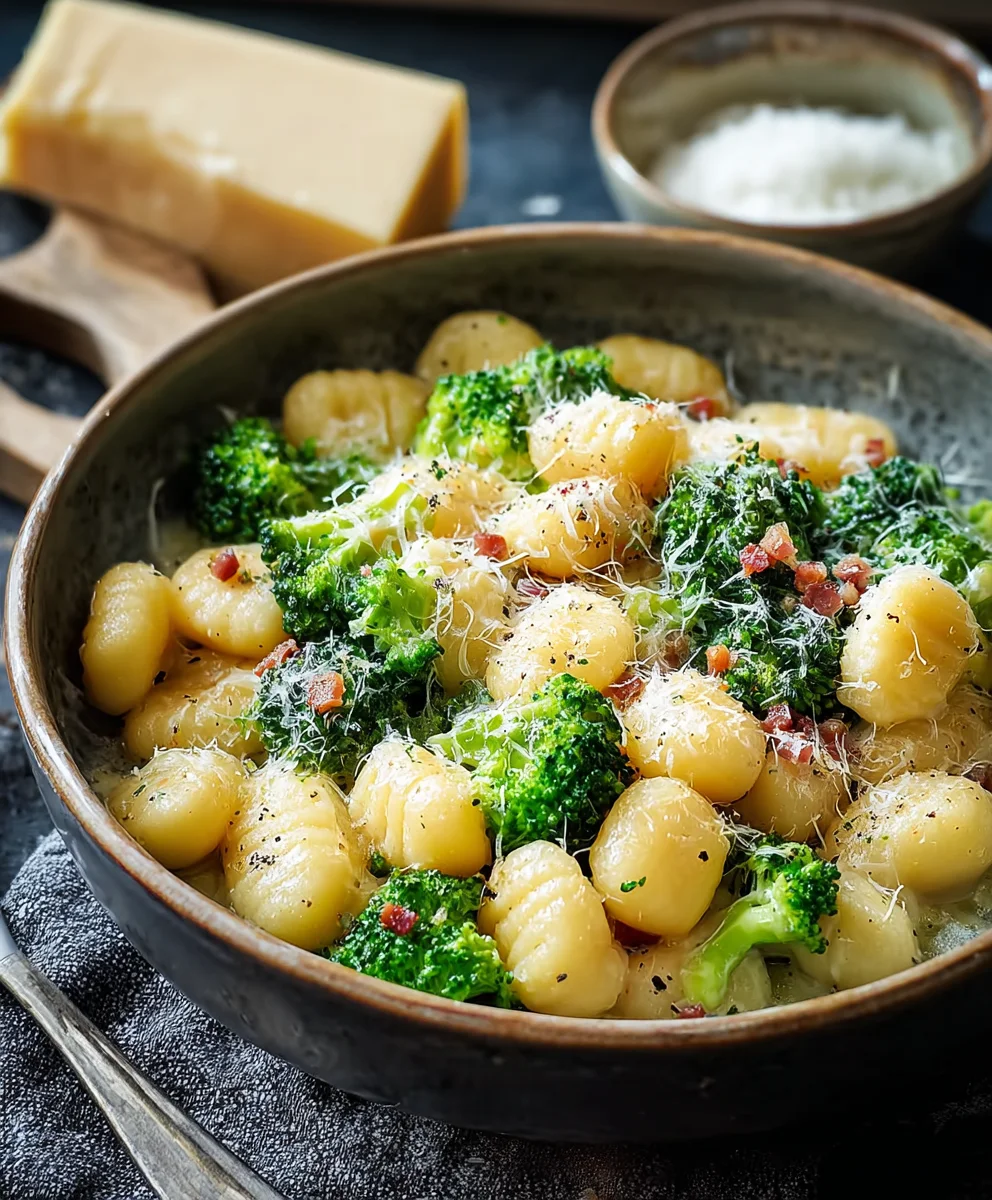 Gnocchi mit Brokkoli & Rinderschinken – Einfach Lecker