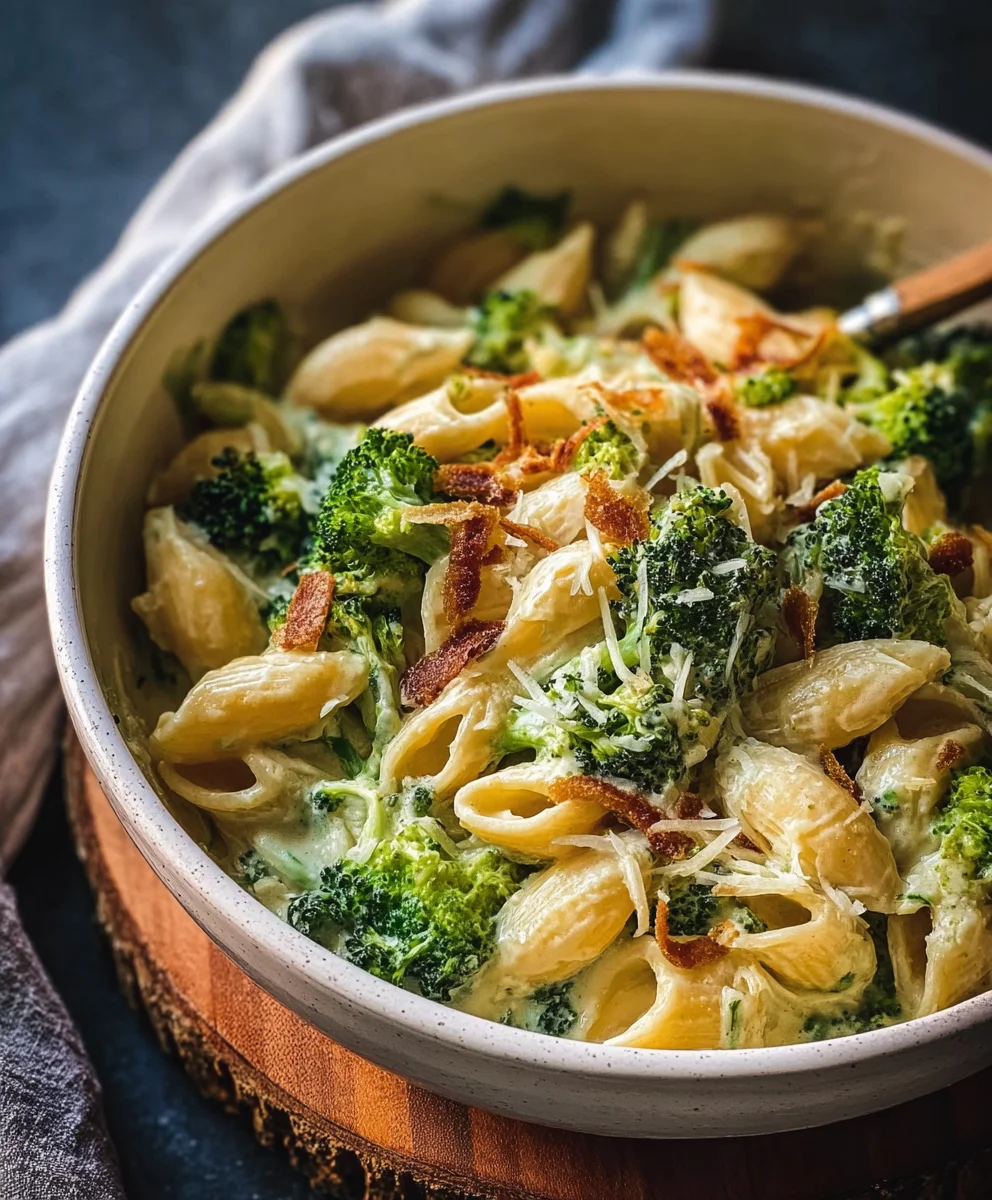 Vegane Brokkoli-Pasta aus einem Topf | Cremig & Lecker