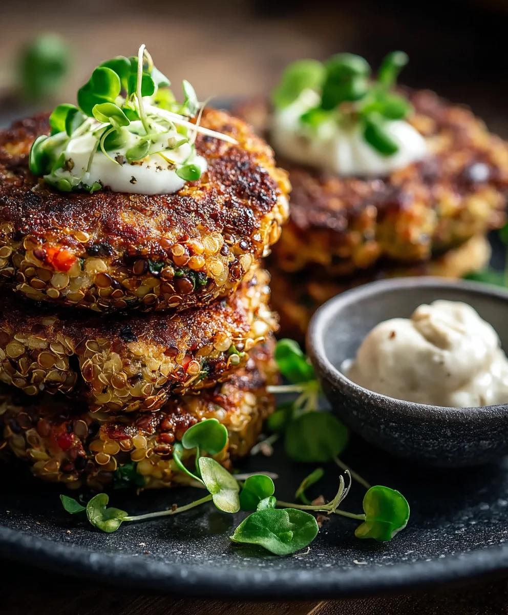 Knusprige Grünkernbratlinge: Einfaches Rezept