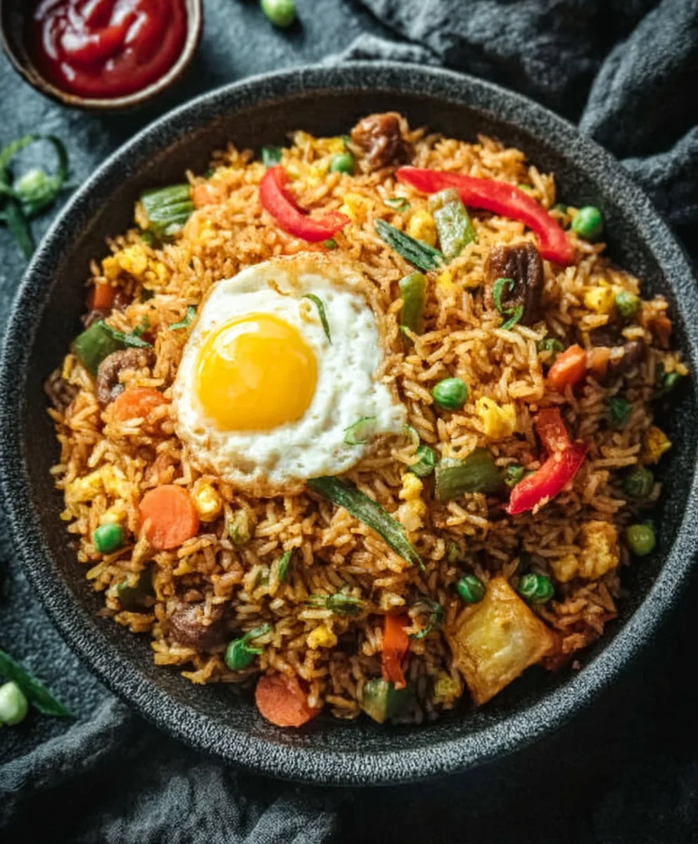 Gebratener Reis mit Ei & Gemüse: Ultimativ & einfach