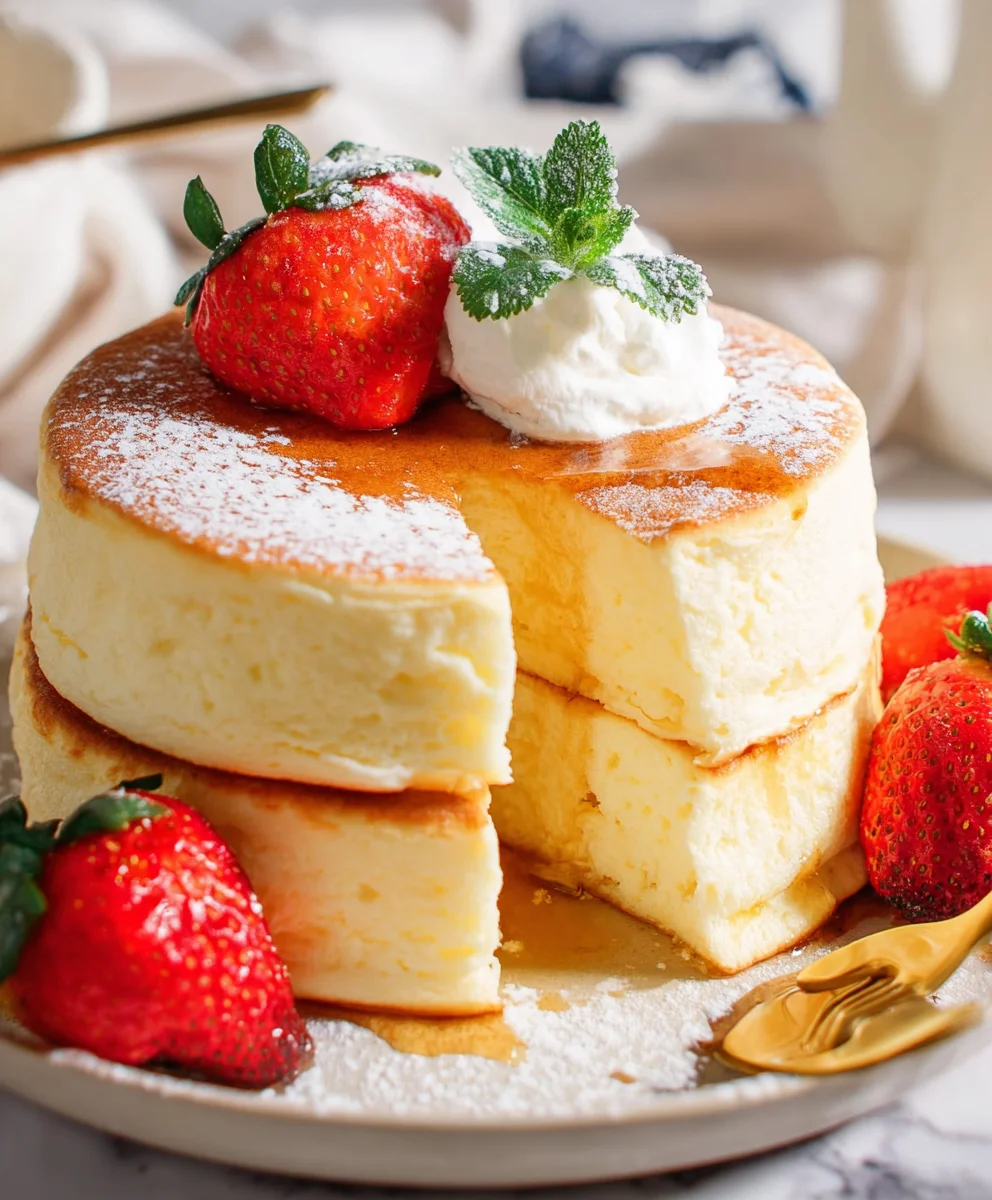 Fluffy Soufflé Pancakes: Japanische Leichte Sünde