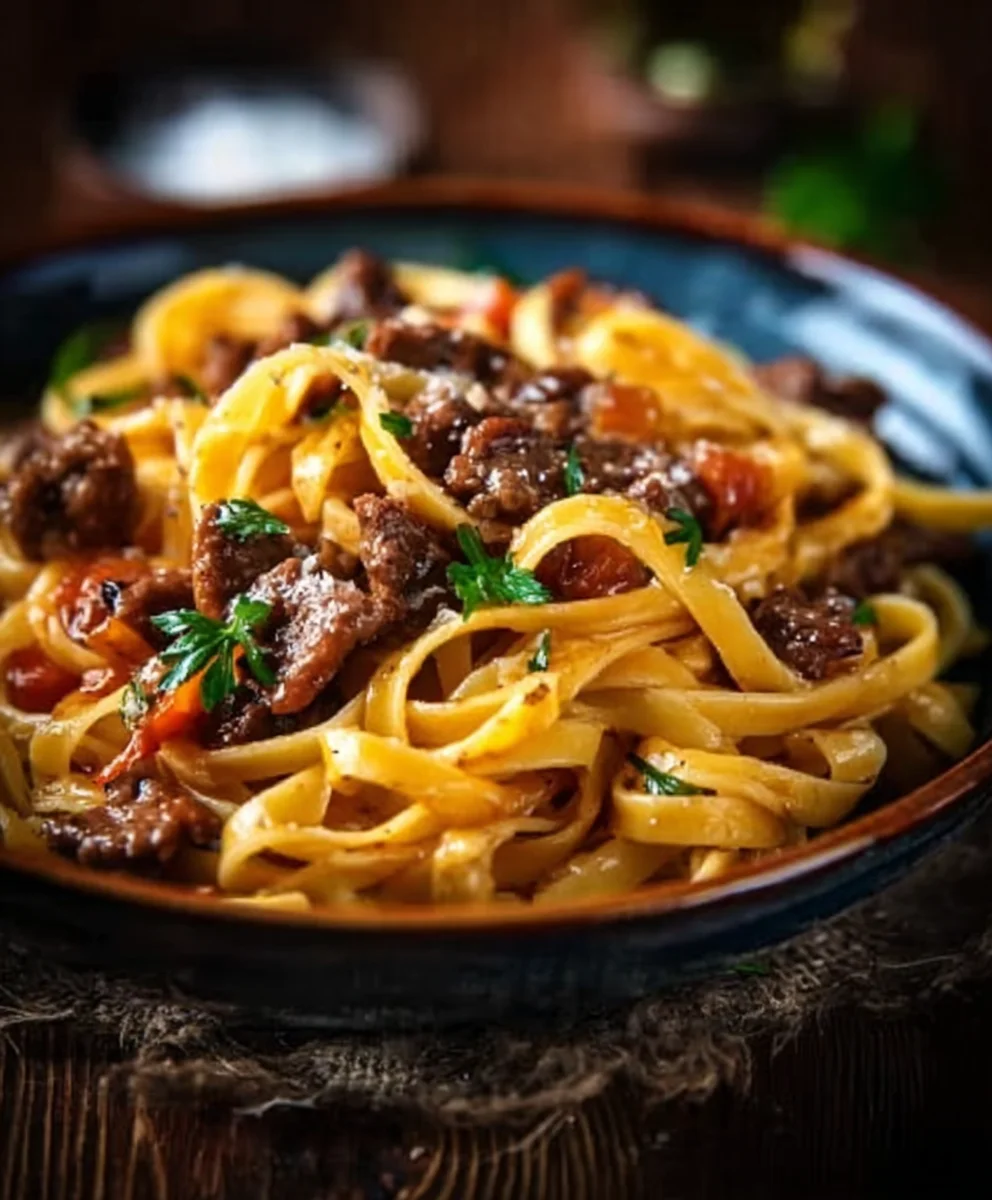 Schnelle Hackfleisch-Pasta: Einfach & Lecker