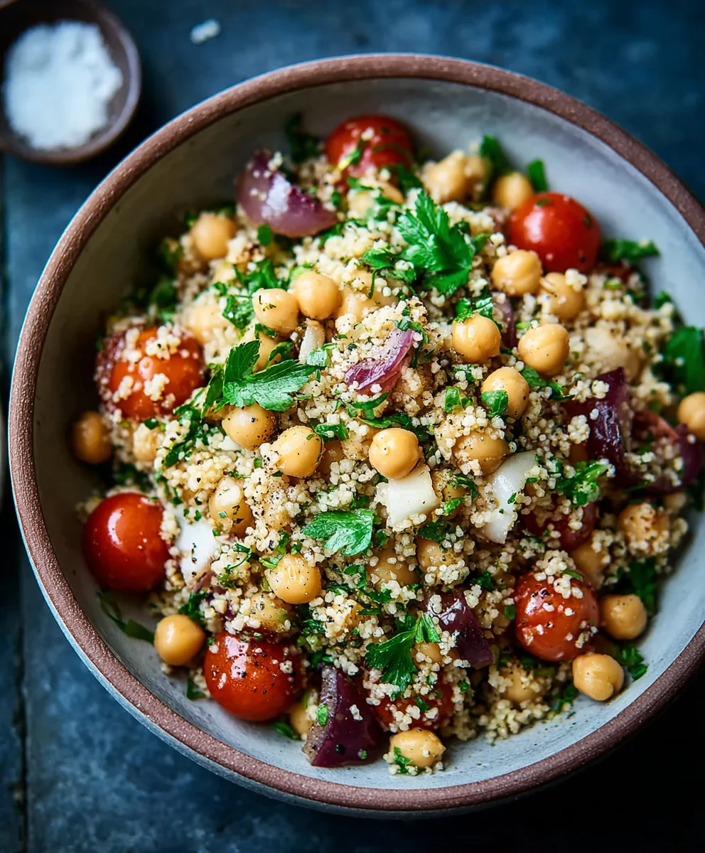 Kichererbsen-Couscous-Salat: Leicht & Lecker!