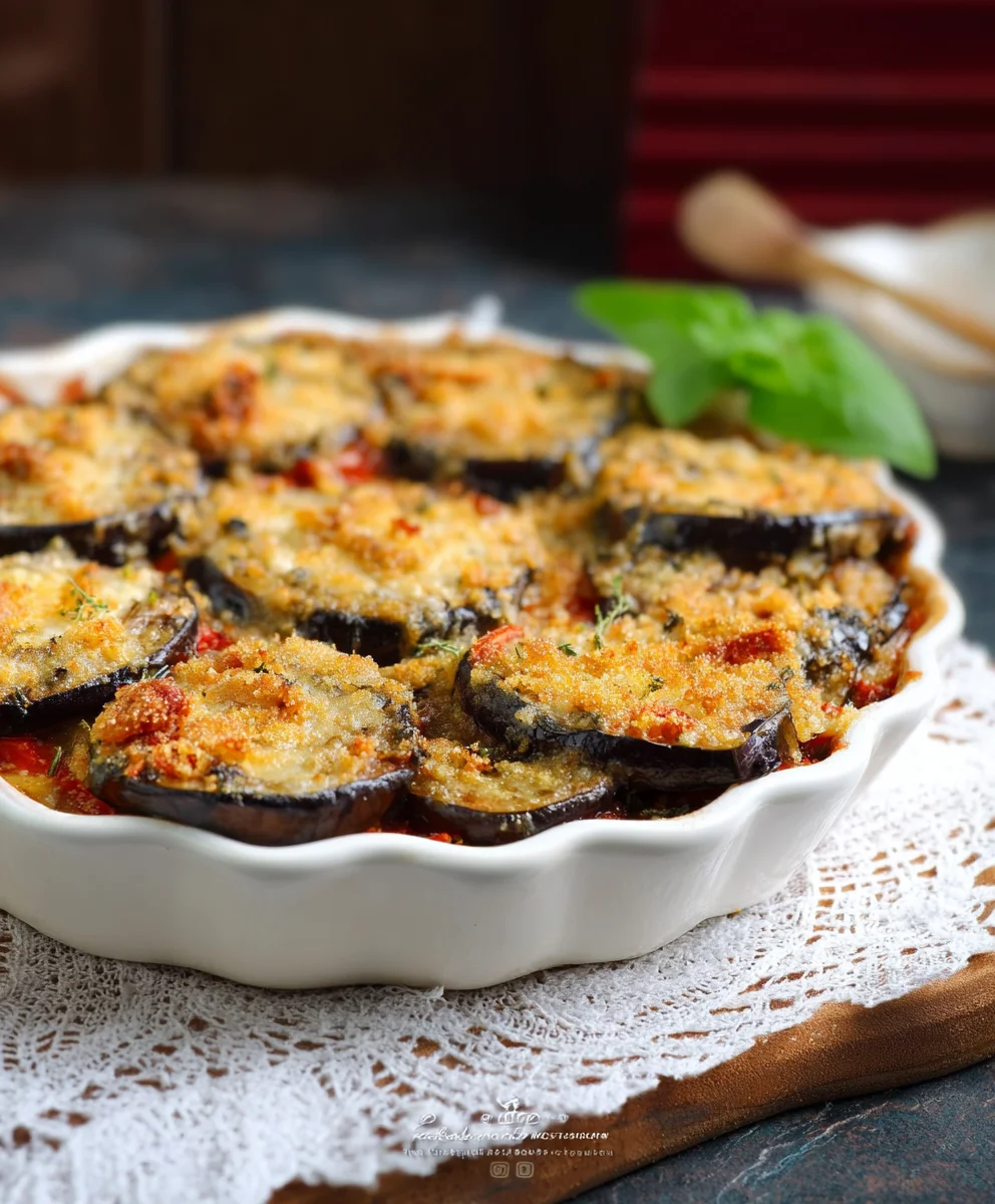 Ofen-Melanzane Gratin: Einfach & Lecker!