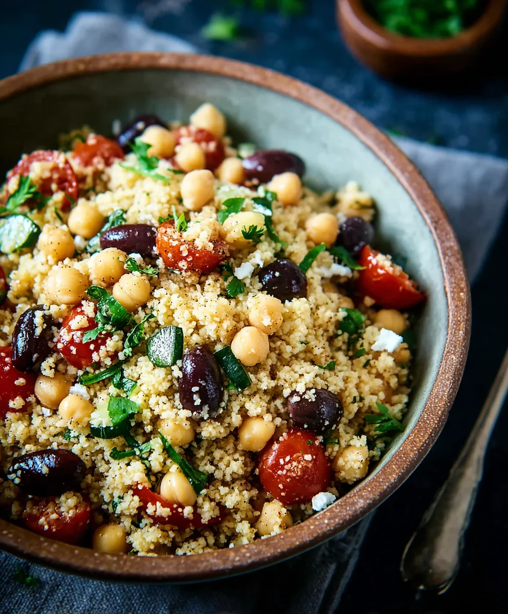 Kichererbsen-Couscous-Salat: Leicht & Lecker!