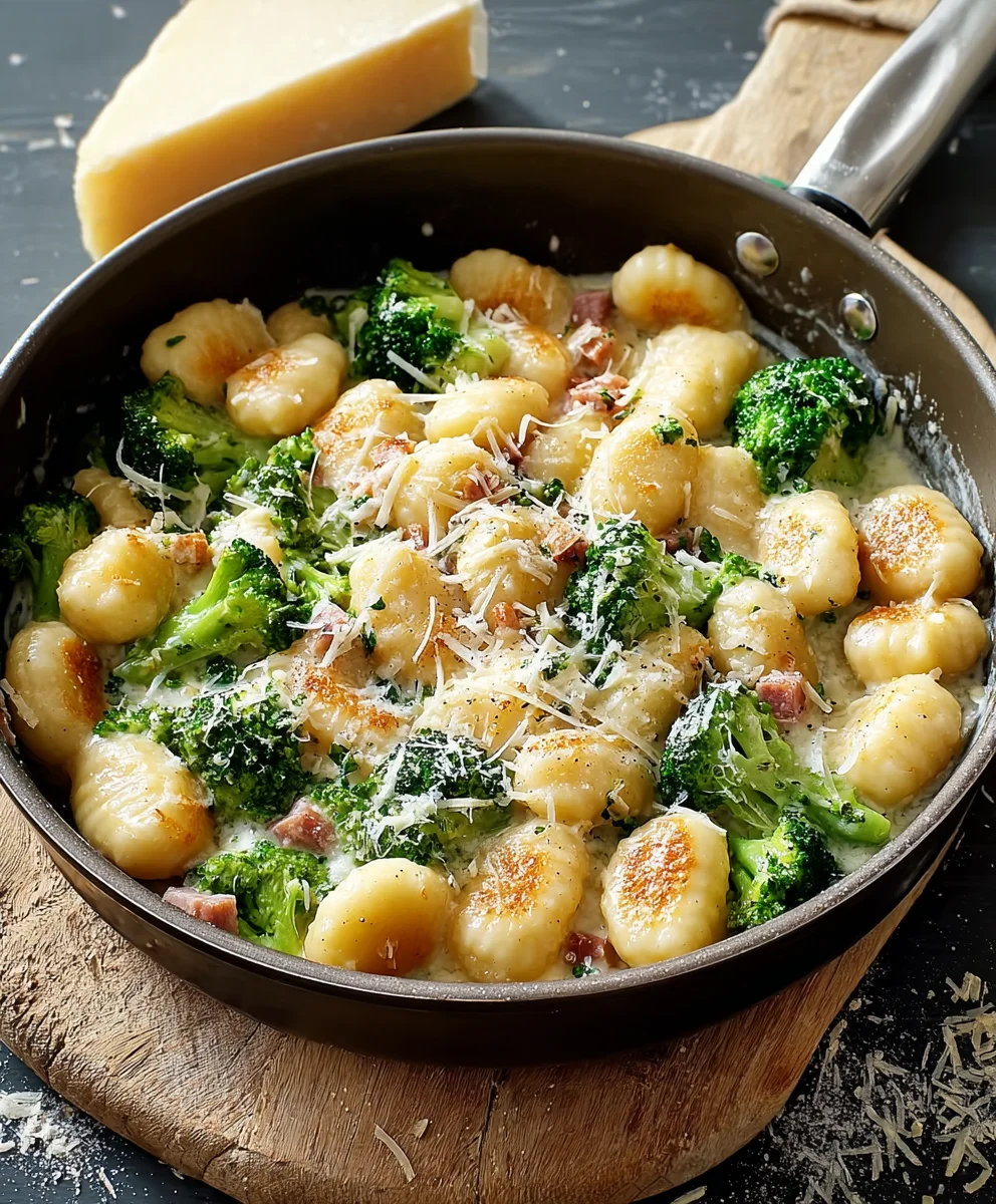 Gnocchi mit Brokkoli & Rinderschinken – Einfach Lecker