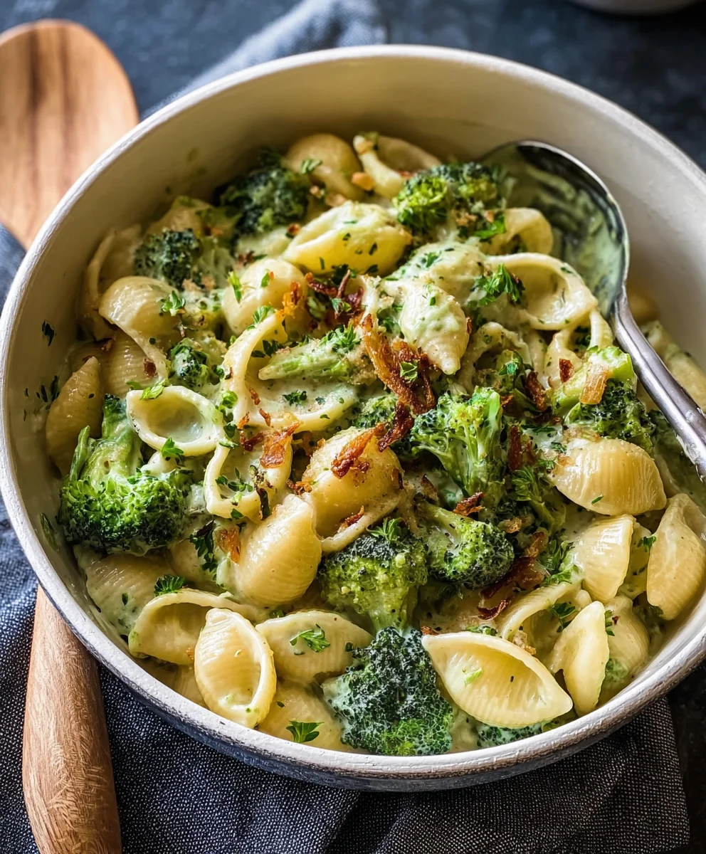 Vegane Brokkoli-Pasta aus einem Topf | Cremig & Lecker
