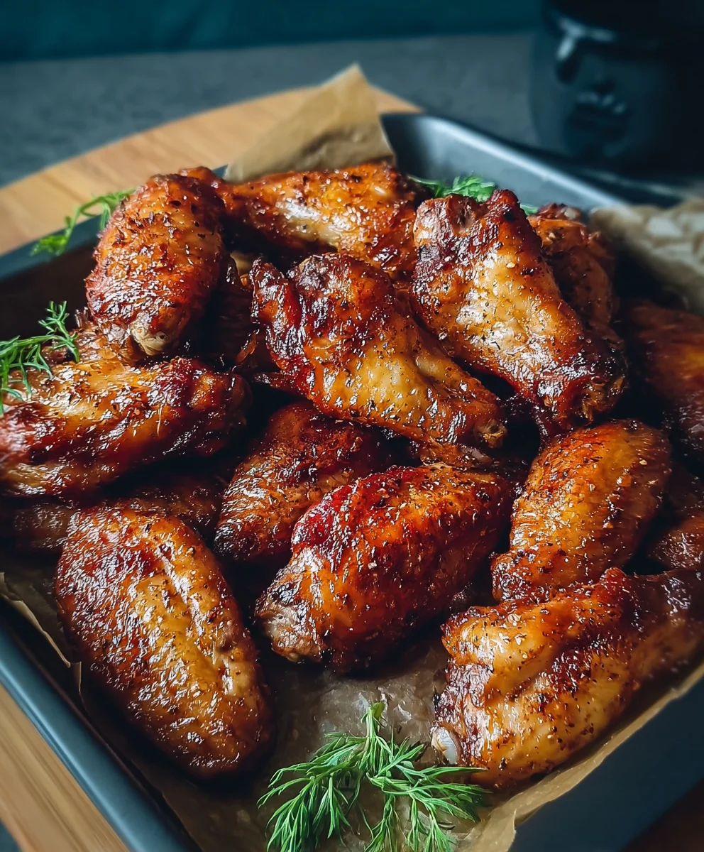 Knusprige, würzige Hähnchenflügel (Ofen) – Schnell & Lecker