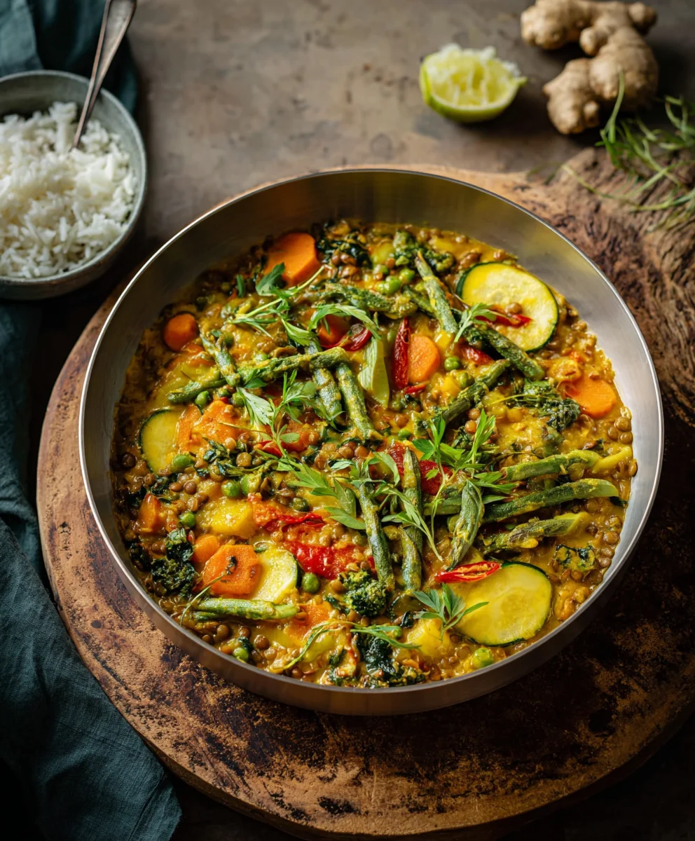 Veggie Curry mit Linsen – Einfach & Lecker