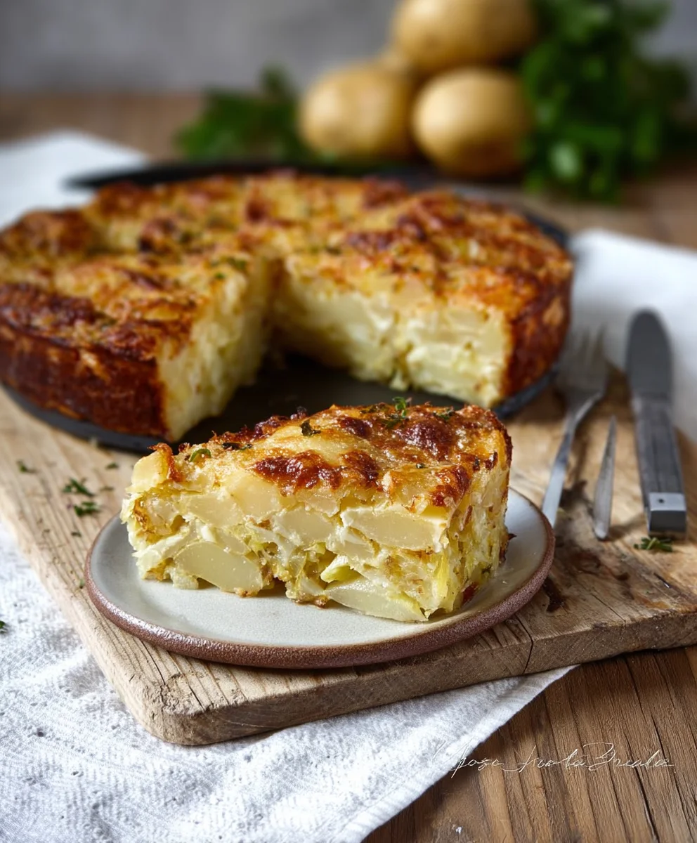 Sformato: Kartoffel-Wirsing-Auflauf mit geräuchertem Scamorza