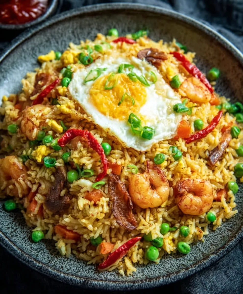 Gebratener Reis mit Ei & Gemüse: Ultimativ & einfach