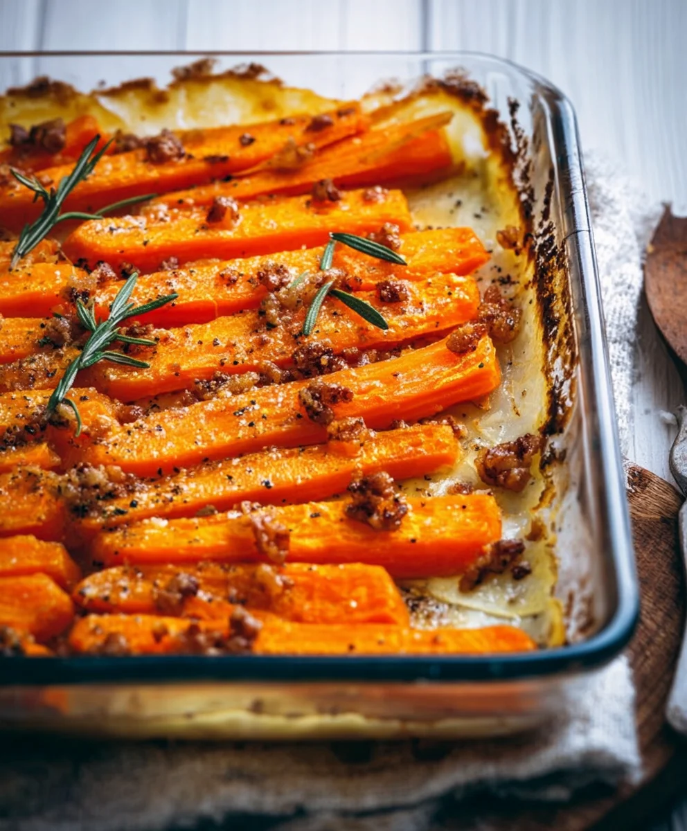 Geglasste Karotten aus dem Ofen: Einfach & Lecker