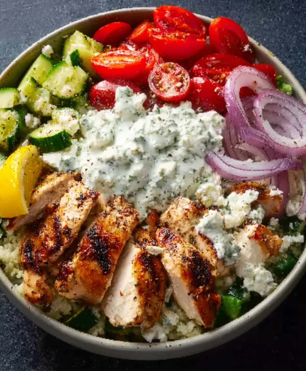 Griechische Hähnchen-Schüsseln: Schnell & Lecker