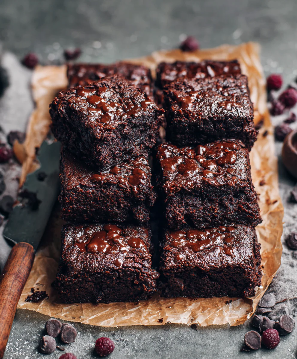 Vegane Zucchini-Brownies: Saftig & Einfach