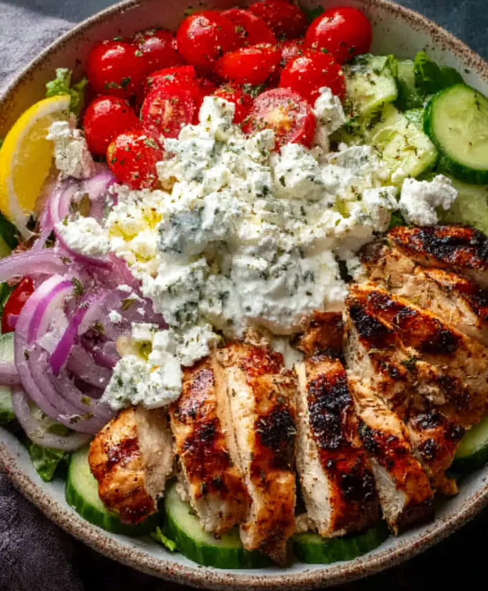 Griechische Hähnchen-Schüsseln: Schnell & Lecker