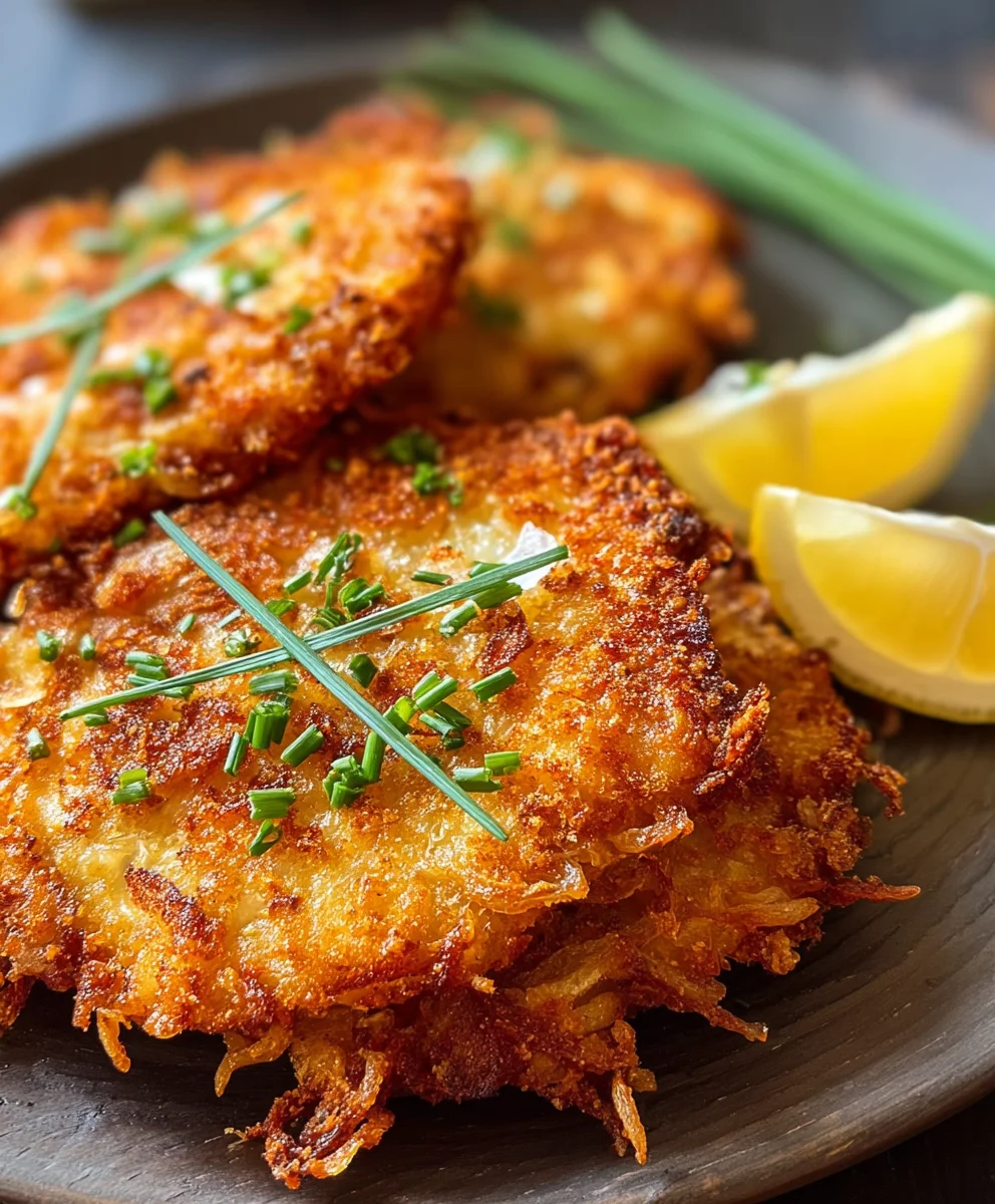 Knuspriges Zwiebel-Rinder-Schnitzel im Airfryer