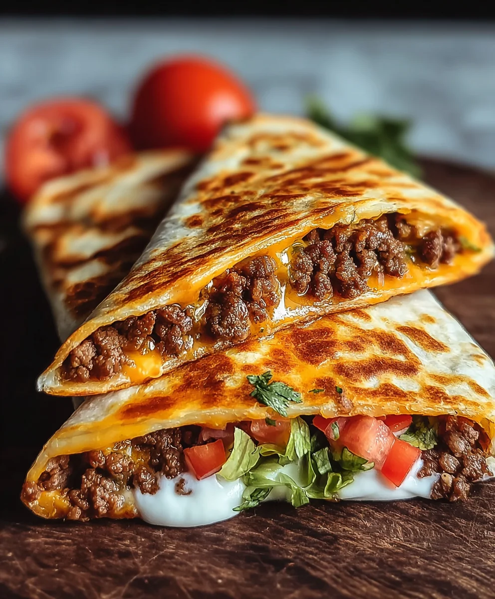 Keto Crunchwraps: Süßkartoffel-Rindfleisch für Schuldlose Lust