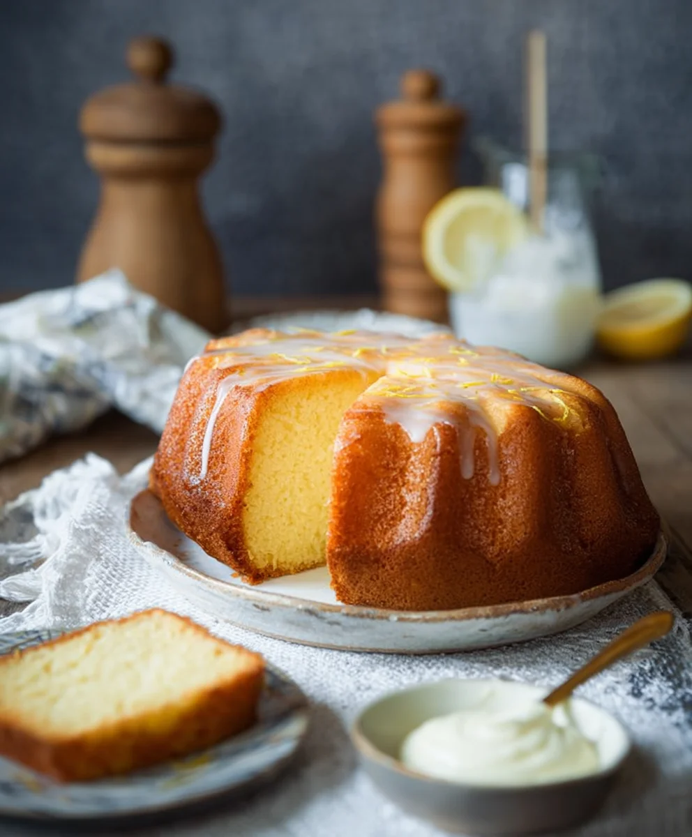 Saftiger Zitronenkuchen: Weltbester Joghurt-Genuss