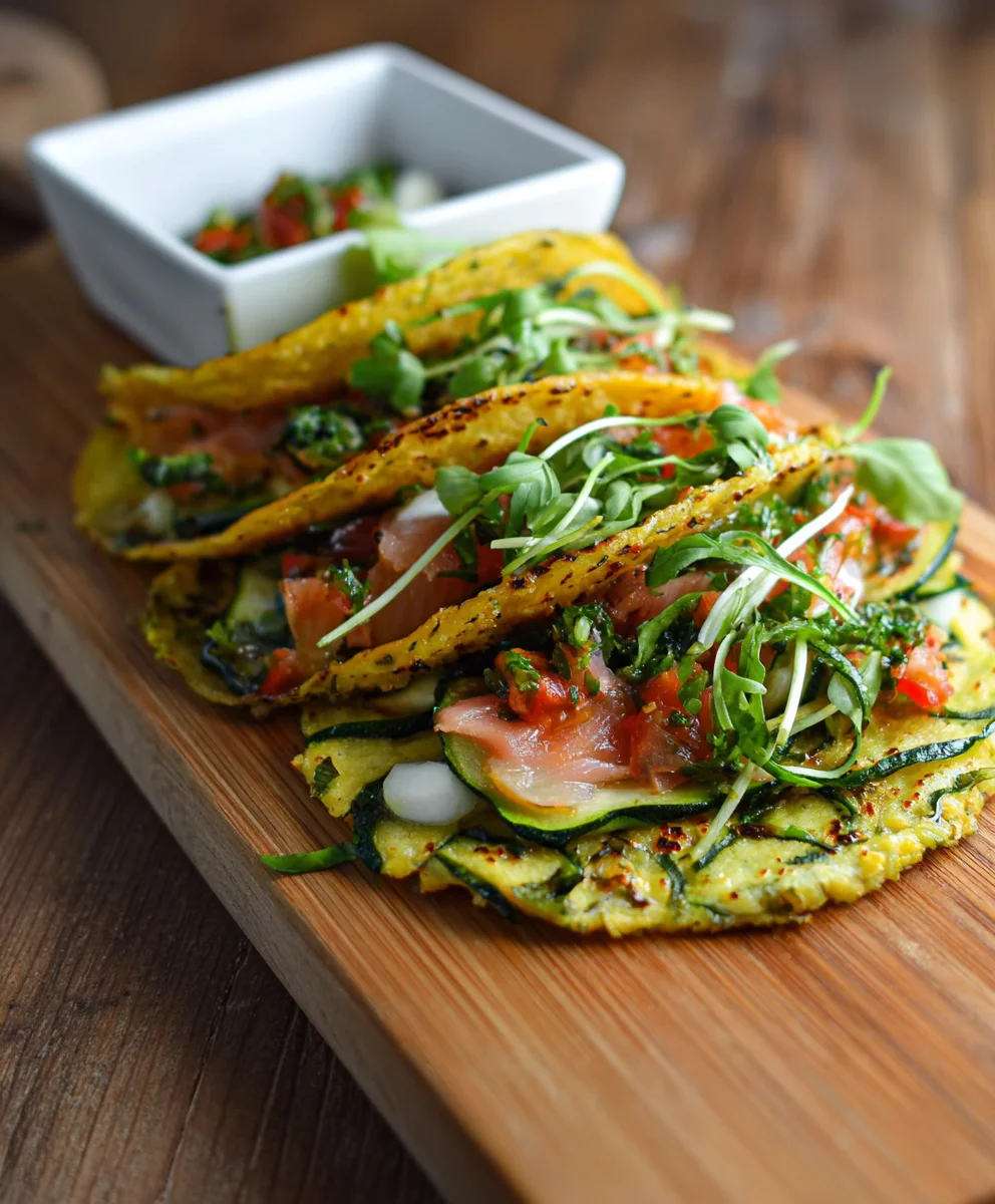 Zucchini-Tacos: Einfaches & Leckeres Rezept