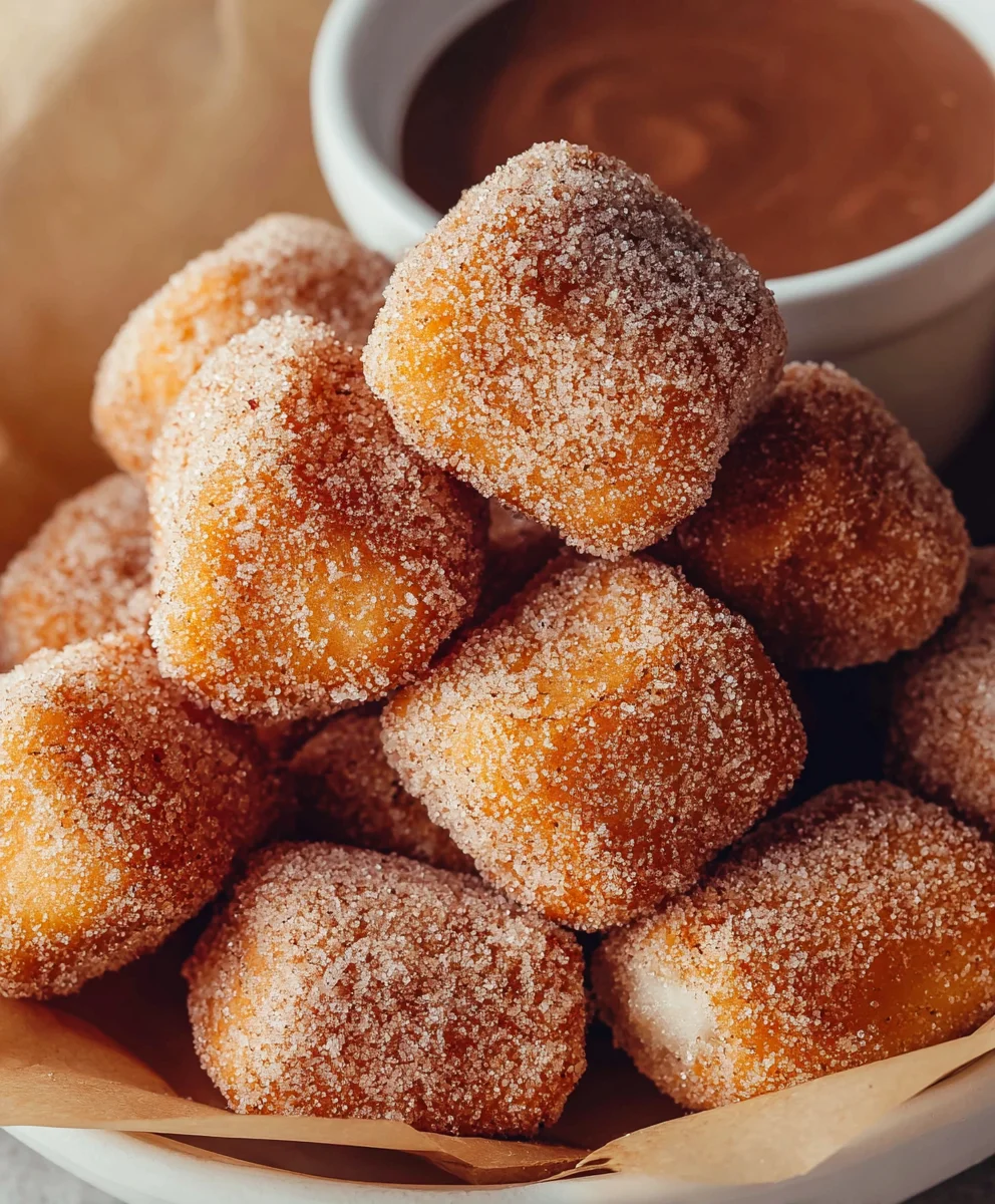 Süße Heißluftfritteusen-Churro-Bites – Einfaches Rezept