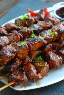 Filipino BBQ - Beef Skewers