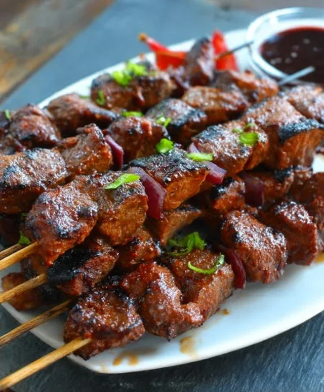 Filipino BBQ - Beef Skewers