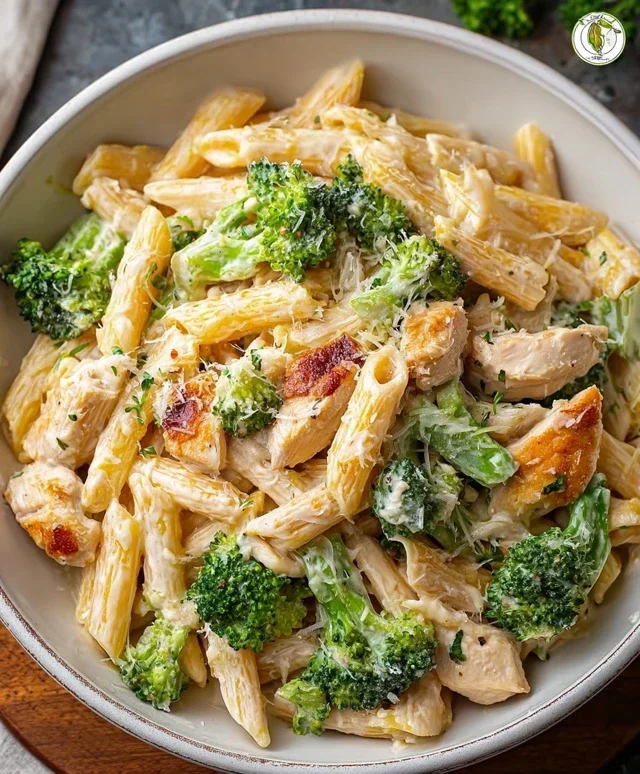 Cremige Hähnchen-Brokkoli-Pasta – Ein Genuss für jede Gelegenheit