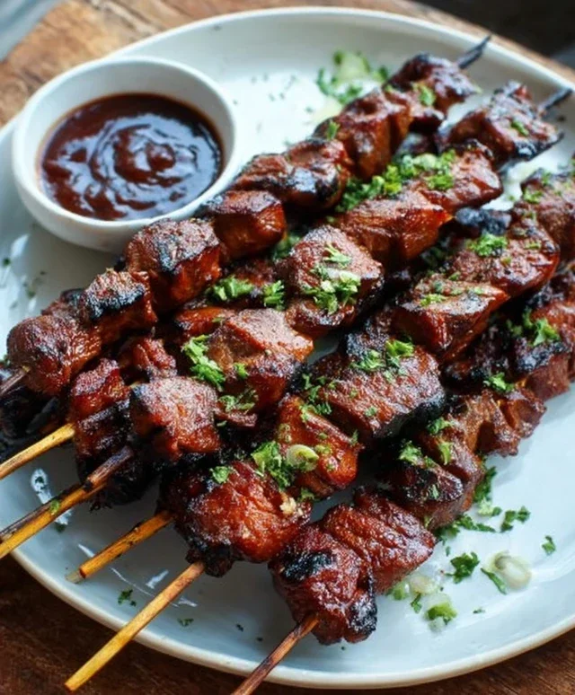 Filipino BBQ - Beef Skewers