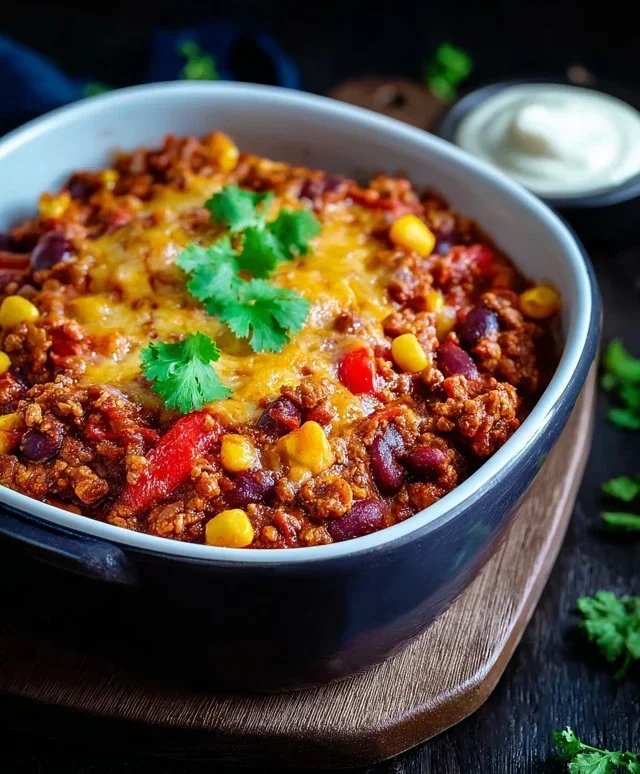 Chili con Carne Auflauf