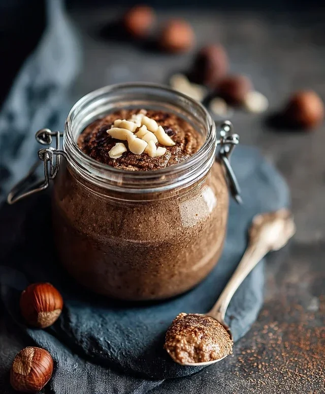 Hausgemachte Haselnusscreme