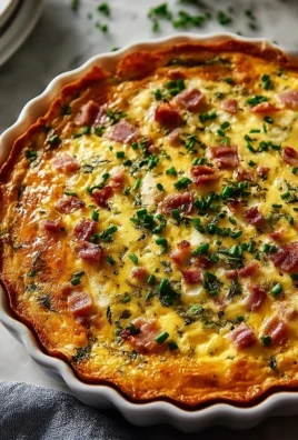 Quiche ohne Kruste