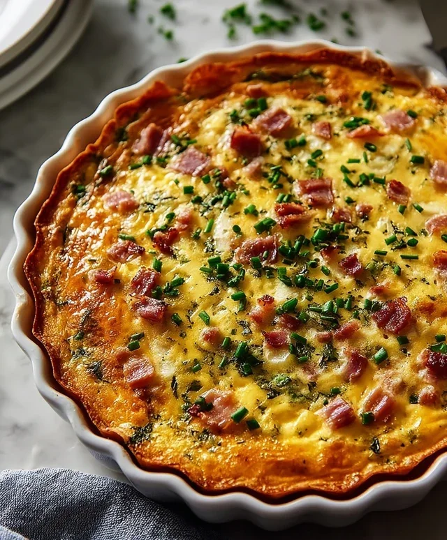 Quiche ohne Kruste