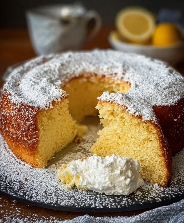Ultracremiger Zitronenkuchen mit 150g Naturjoghurt in 10 Minuten - Kochen Mit Uns