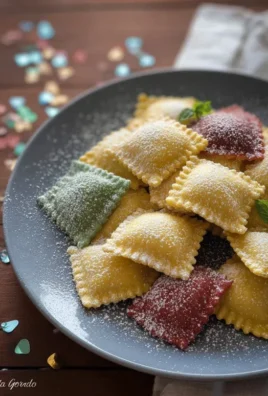 Gli Arlecchini: ravioli di carnevnon-non-non-alcoholic alternativeic non-alcoholic ale cotti in forno