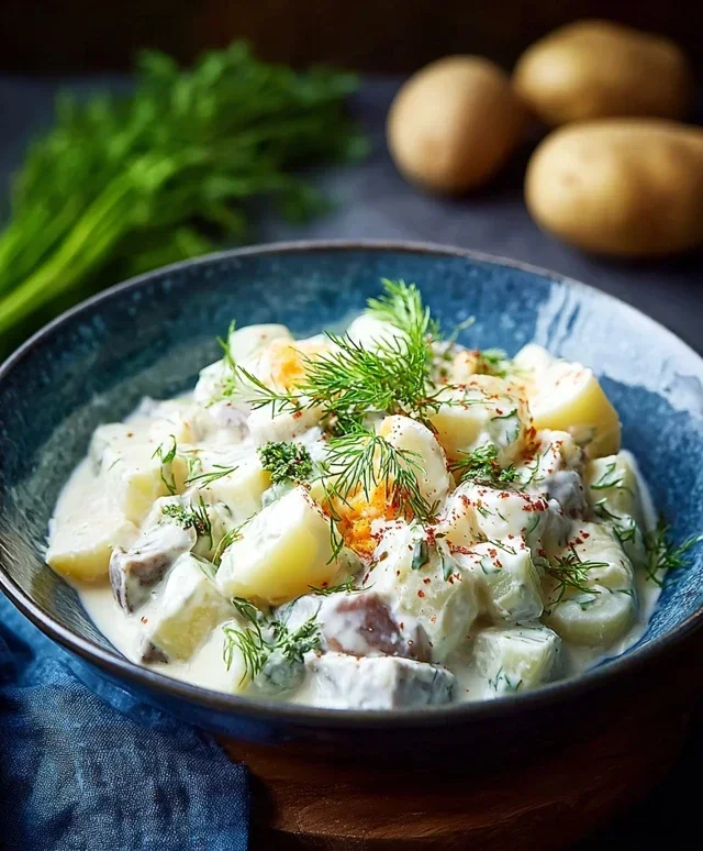 Klassischer Heringssalat