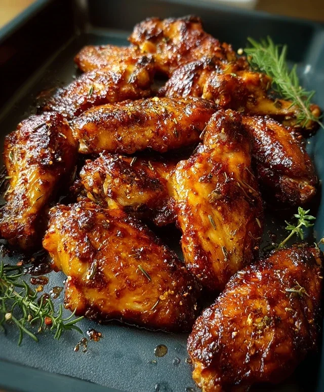 Knusprige, würzige Hähnchenflügel – Voller Geschmack, direkt aus dem Ofen