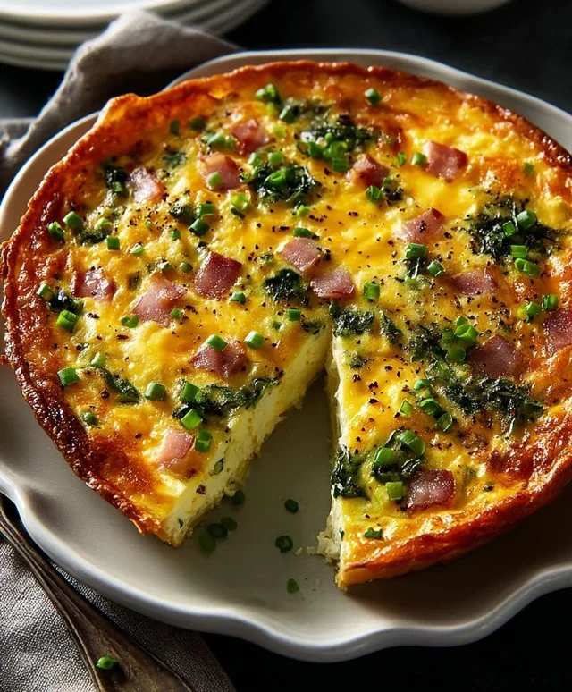 Quiche ohne Kruste
