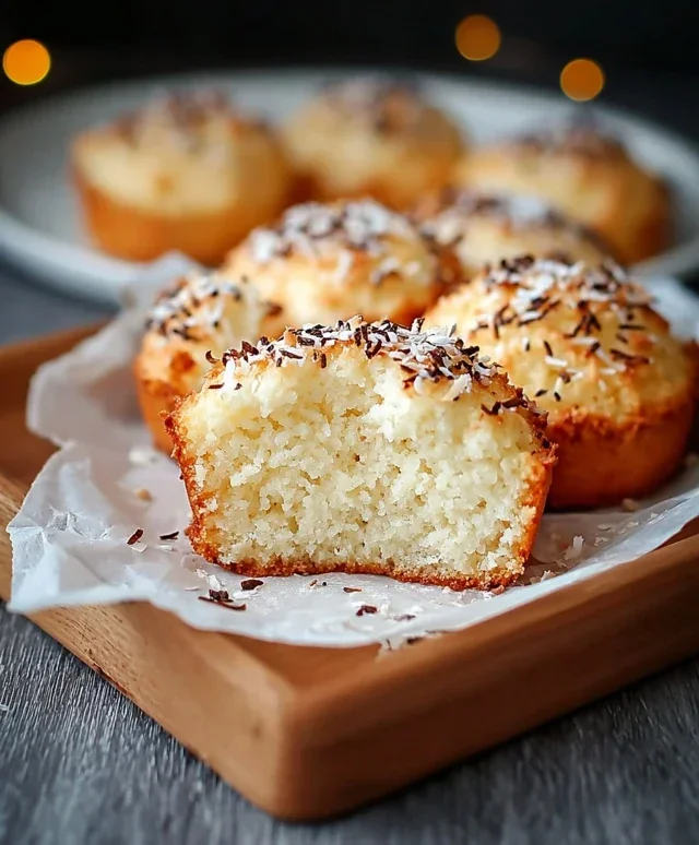 Kokosmakronen mit Kondensmilch