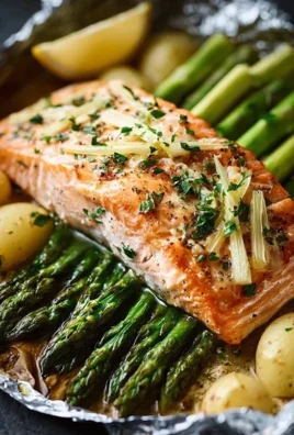 Gebackener Lachs mit Spargel – Aromatisch & Einfach aus der Folie