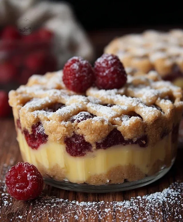 Crostata al bicchiere